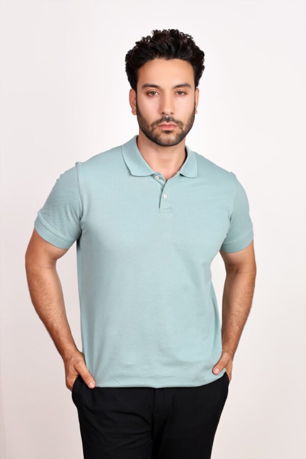 green Bold Polo T-Shirt