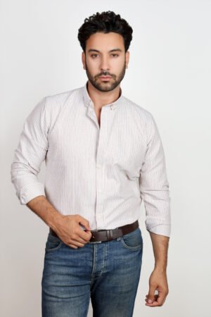 Stripes Basic Oxford Shirt