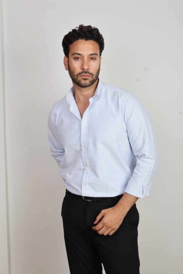 Stripes Basic Oxford Shirt - Image 16