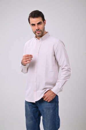 Stripes Basic Oxford Shirt